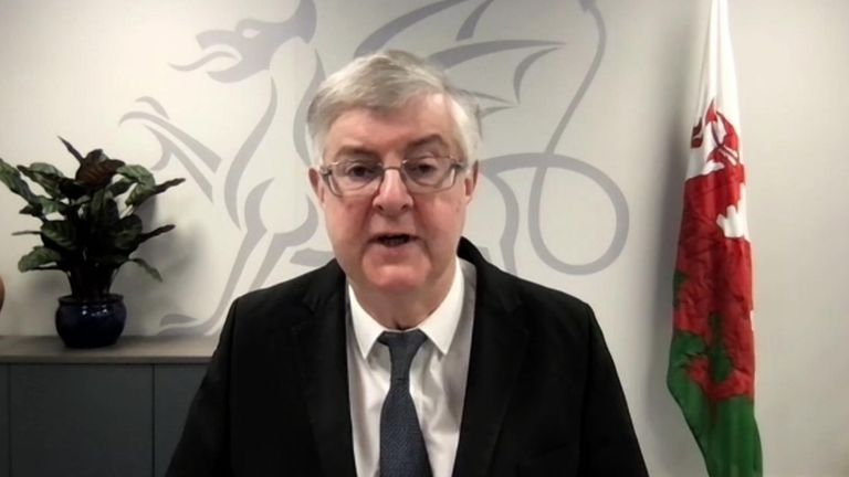 First Minister of Wales Mark Drakeford