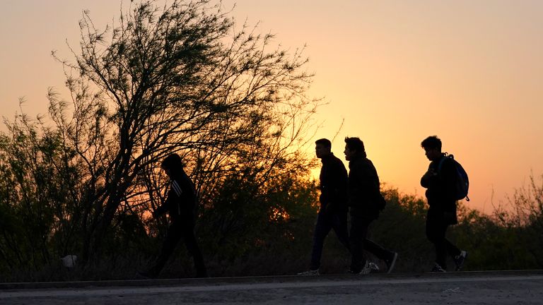Thousands have travelled to the US in the hope of a better life, fleeing persecution, poverty and violence. File pic: AP