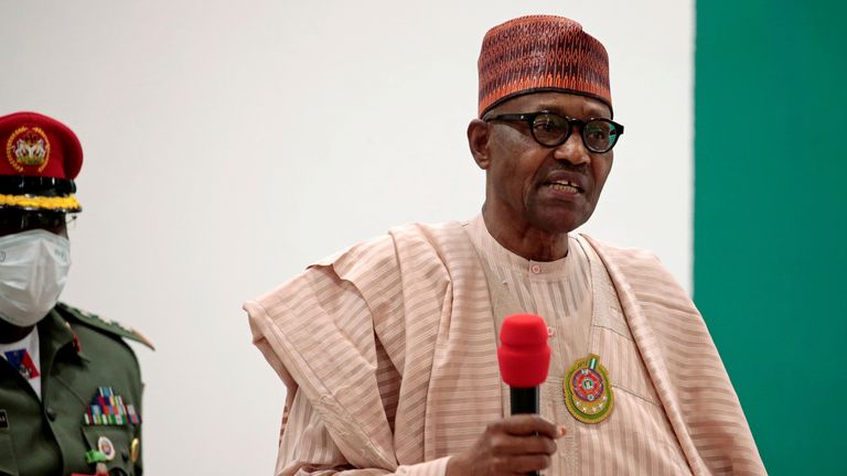 رئیس جمهور نیجریه محمدو بوهاری
