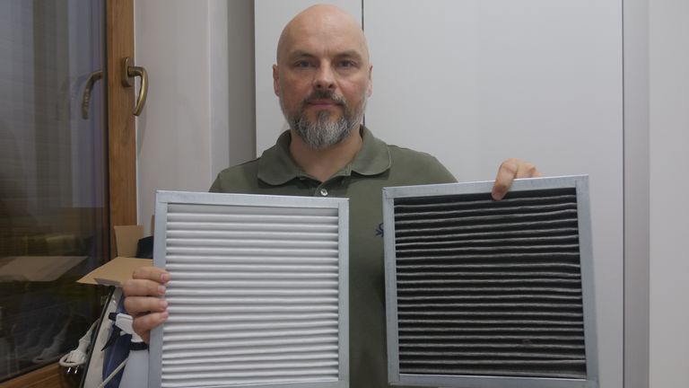 Emil Nagalewski and his air filters