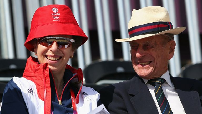 Their Royal Highnesses The Duke of Edinburgh and The Princess Royal - credit Alex Livesey, Getty Images