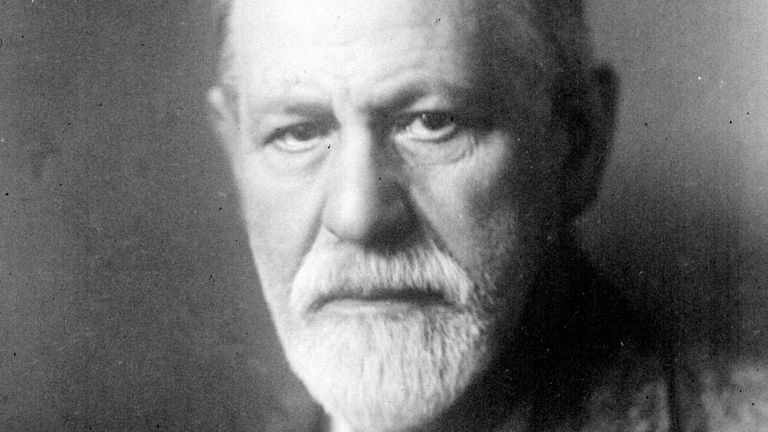 Portrait of the Austrian psychiatrist Sigmund Freud (1856-1939), originator of psychoanalysis. 10/12/1924