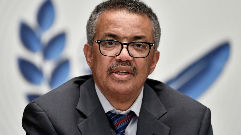 Tedros Adhanom Ghebreyesus has said there is a &#39;shocking imbalance&#39; in the global distribution of vaccines
