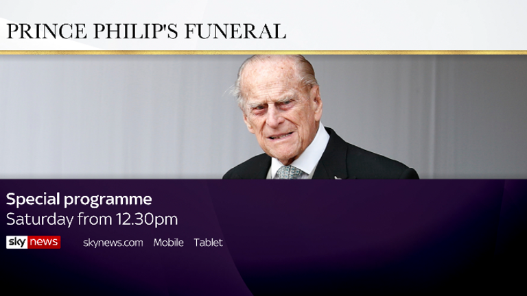 New Prince Philip TV funeral promo