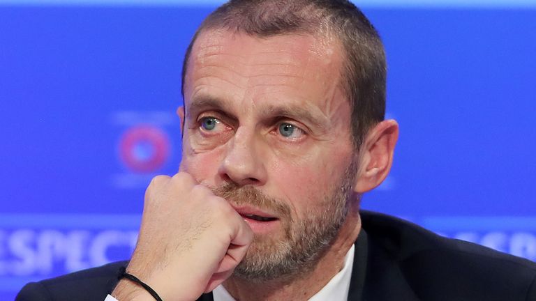 UEFA President Aleksander Ceferin