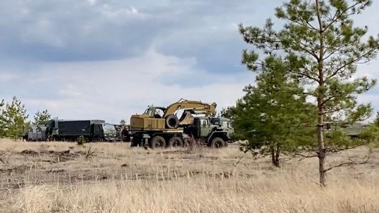 field camp near Voronezh