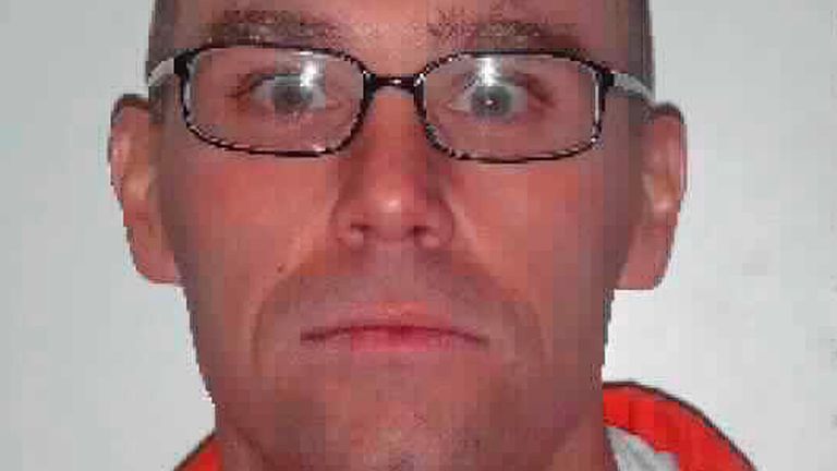 Zane Floyd wants to be executed by firing squad, not lethal injection. Pic: Nevada Department of Corrections via AP