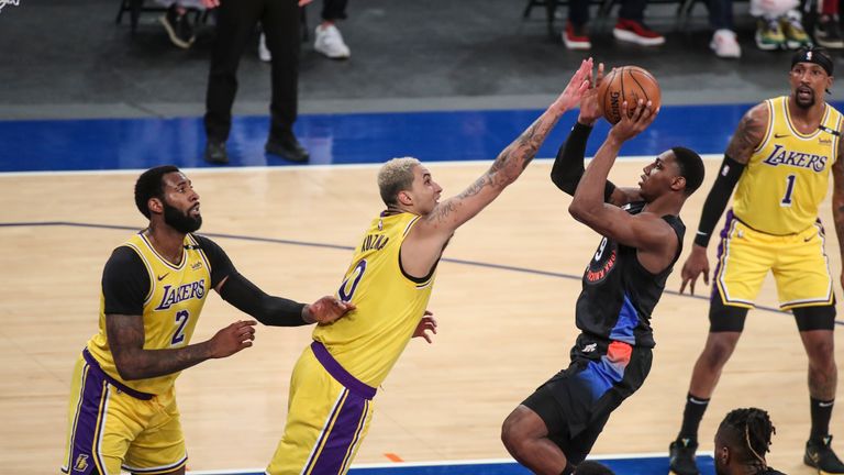 NBA Wk17: Lakers 96-111 Knicks