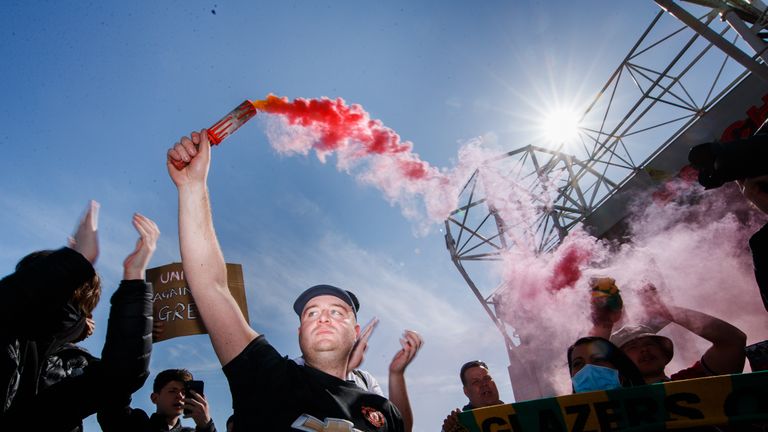 Man Utd, Liverpool fans protest over ESL
