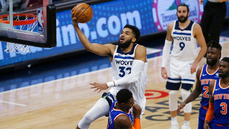 NBA Wk15: Knicks 101-102 Timberwolves
