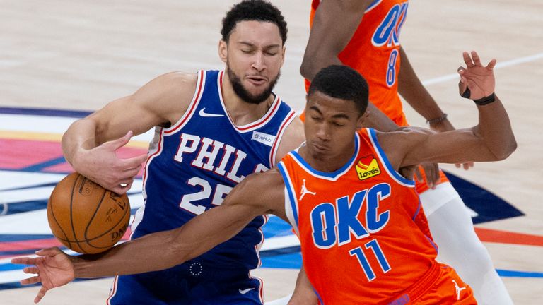 NBA Wk16: 76ers 117-93 Thunder
