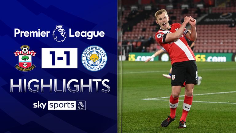 10-man Saints Leicester to a point | Video | Watch TV Show | Sky Sports