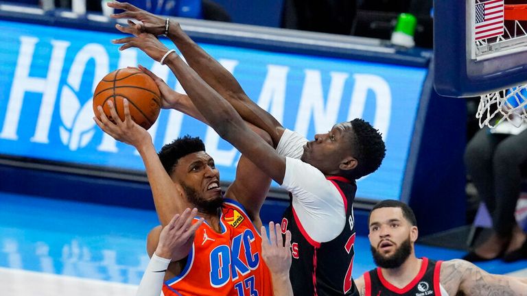 NBA Wk15: Raptors 103-113 Thunder