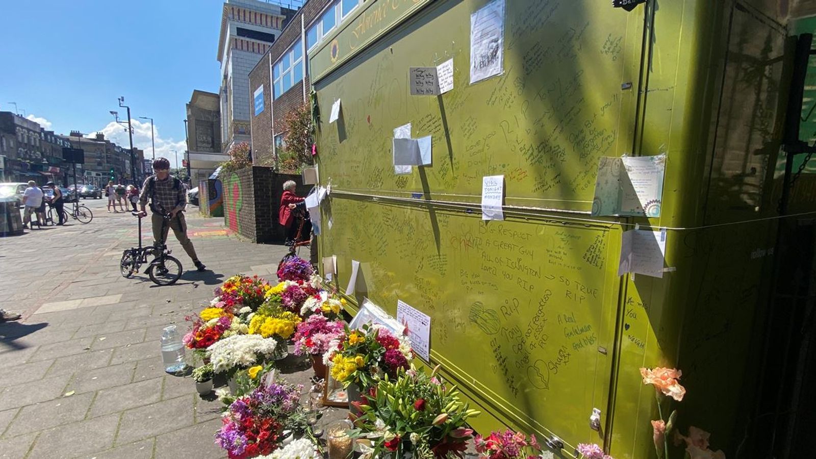 Flower seller stabbing Man, 21, charged with murder after Tony