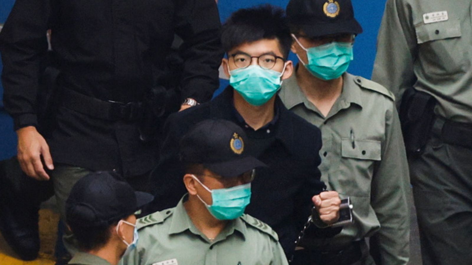 Hong Kong protests: Activist Joshua Wong jailed for further 10 months ...