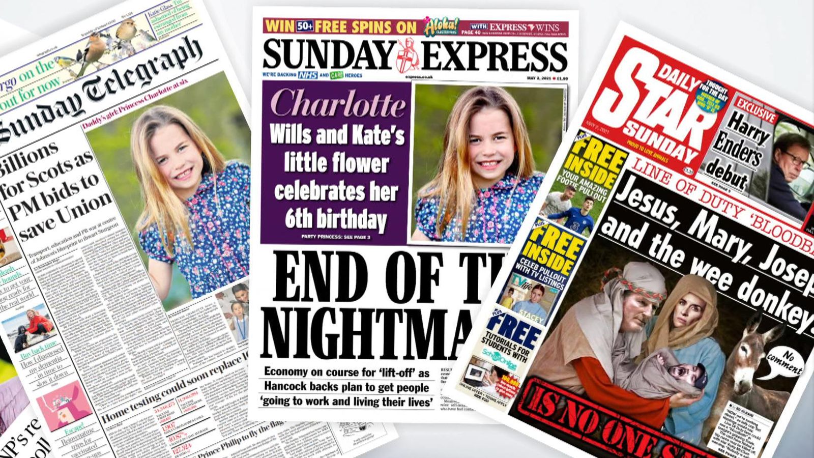 Sunday S National Newspaper Front Pages Uk News Sky News