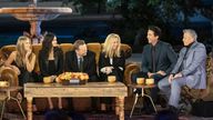 For the first time in 17 years, the cast of Friends reunites for a celebration of the hit series. Pic: Sky/ Warner Media/ HBO