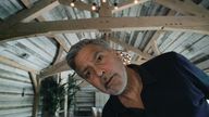 George Clooney behind the scenes of the new Warburtons advert