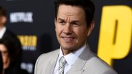 Mark Wahlberg, star of Netflix film Spenser Confidential, at the film&#39;s premiere in LA in 2020. Pic: AP