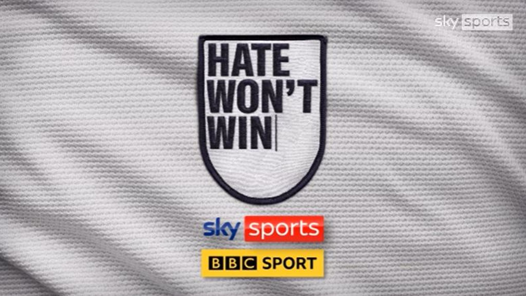 Sky Sports and BBC Sport stars unite to fight against online abuse in Hate Wont Win video UK News Sky News