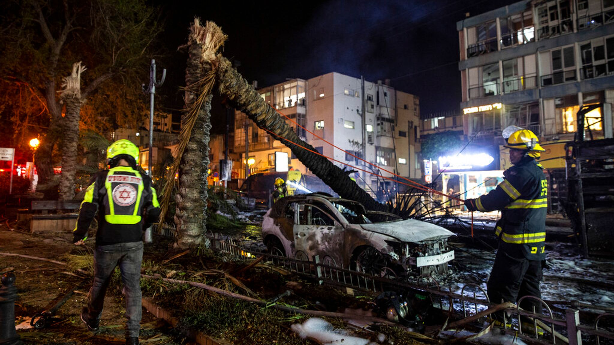 Israel Hamas launches rocket attack on Tel Aviv World News Sky News
