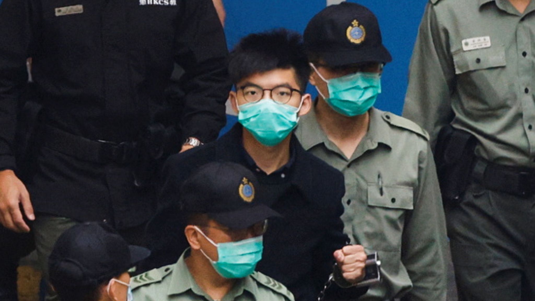 Hong Kong protests: Activist Joshua Wong jailed for further 10 months ...