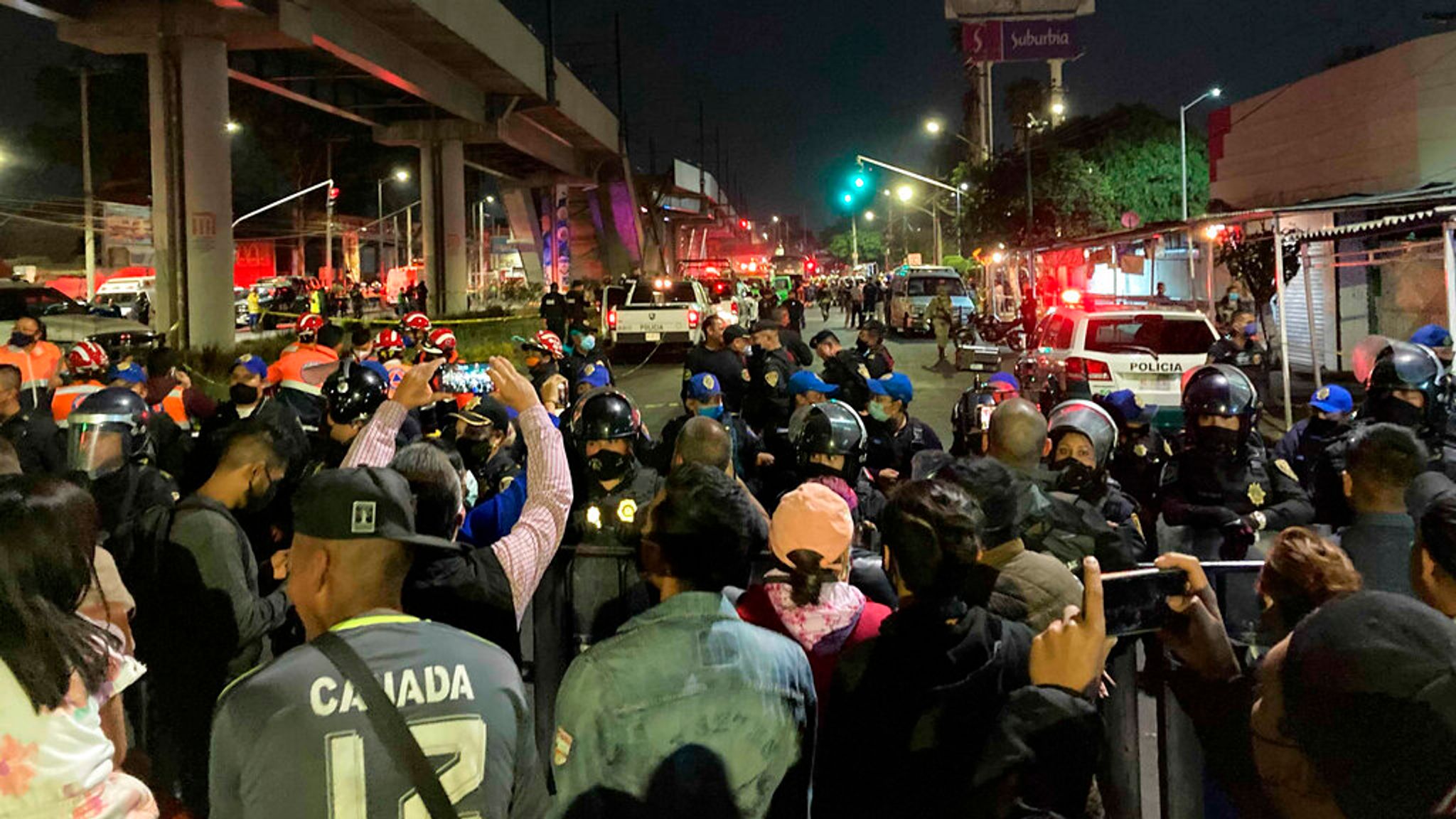 Children among victims as at least 23 killed in Mexico City overpass ...