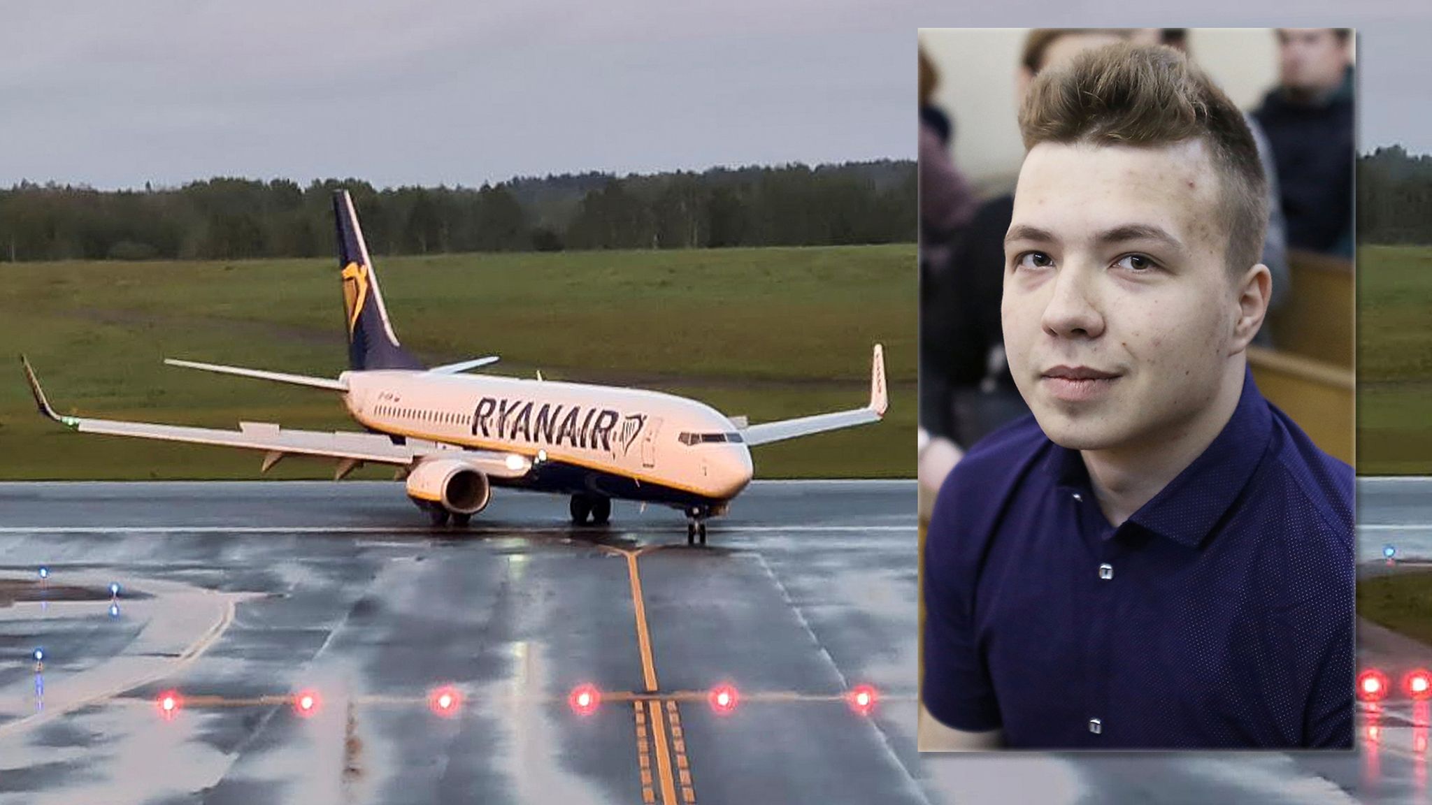 Roman Protasevich: UK government tells airlines to avoid ...