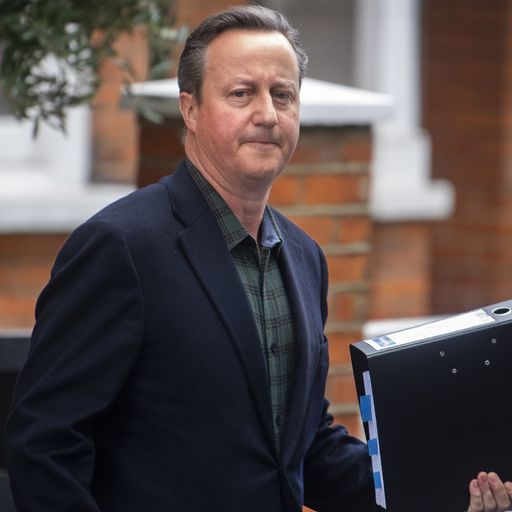 What is the lobbying scandal and why is David Cameron involved?
