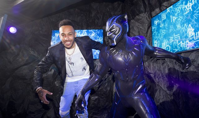 Black Panther waxwork unveiled at Madame Tussauds by Arsenal's Pierre-Emerick Aubameyang - Vimarsana News