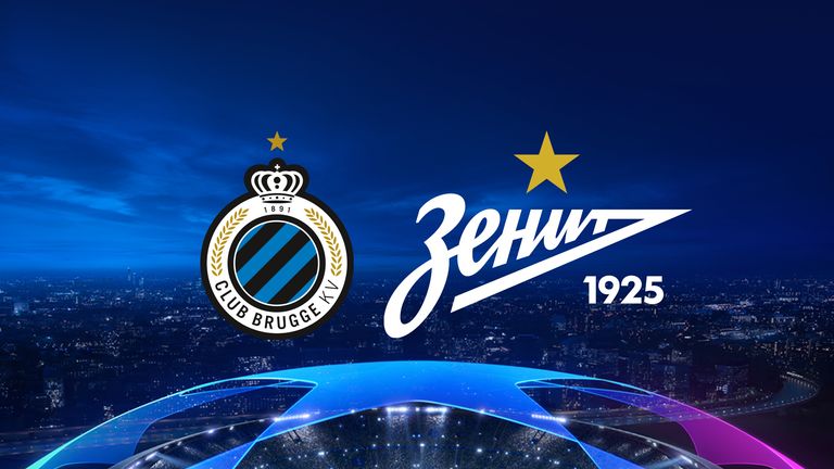 Ucl Brugge V Zenit 21 Video Watch Tv Show Sky Sports