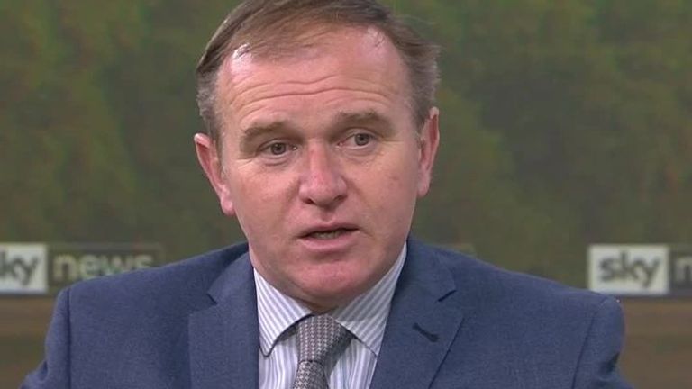 Environment secretary, George Eustice, has said the government can&#39;t completely rule out having to delay the easing of lockdown. 
