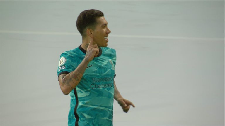 Firmino strikes just before HT! (45+3)