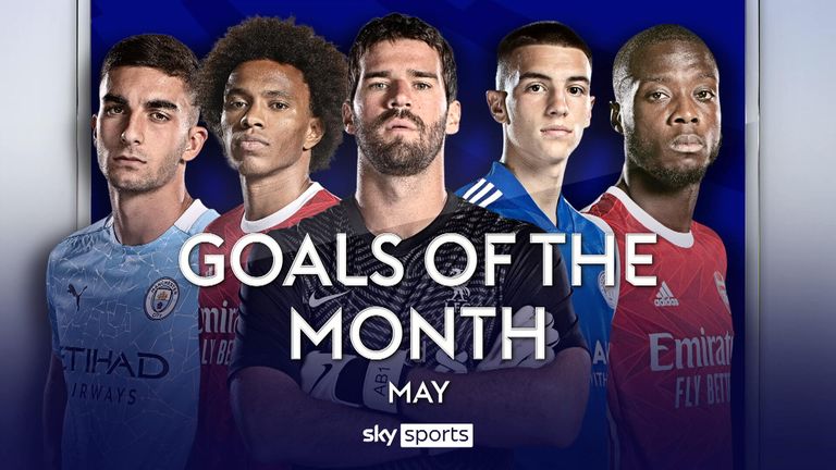 PL Goals of the Month: May