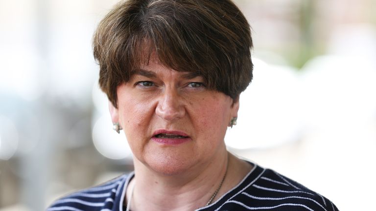Première ministre d'Irlande du Nord Arlene Foster