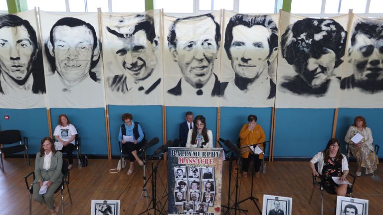 A priest and a mother-of-eight were among those shot dead at Ballymurphy, west Belfast, during a British Army operation in 1971.

