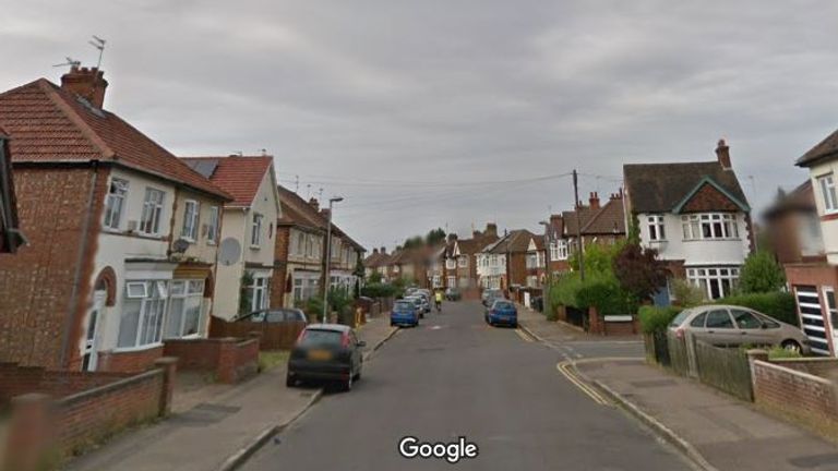The boy was assaulted in Peveril Road, Peterborough, police said. Pic: Google Street View