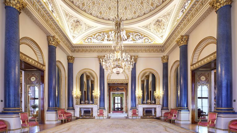 The Music Room at Buckingham Palace
