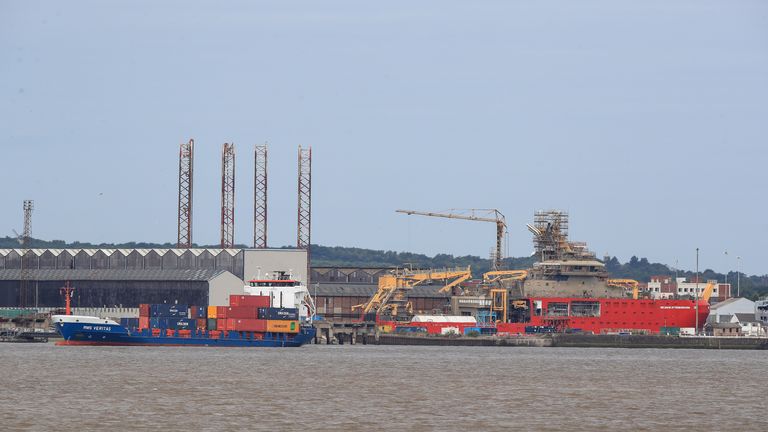 There are calls for the yacht to be built at the Cammell Laird shipyard 