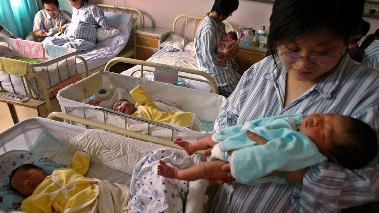 In the last decade China&#39;s population grew at its slowest rate since the 1950s