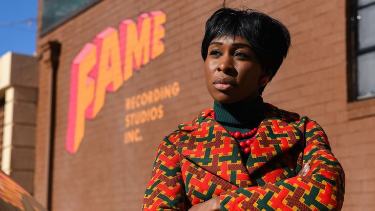 Cynthia Erivo as Aretha Franklin in National Geographic&#39;s Genius: Aretha. Pic: National Geographic/Richard DuCree