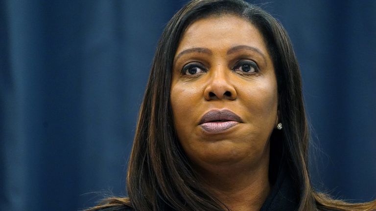 New York State Attorney General Letitia James is heading up the inquiry into Mr Trump