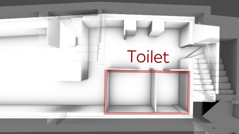 & # 39; Voids & # 39;  ont été découverts sous le bloc sanitaire du sous-sol