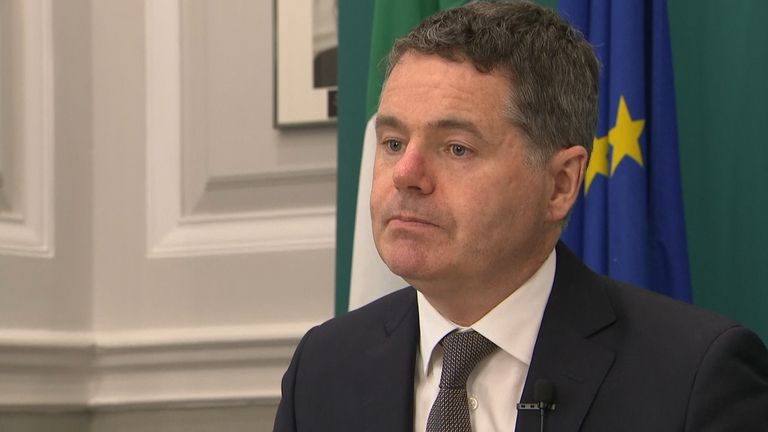 Irish Minister for Finance Paschal Donohoe 