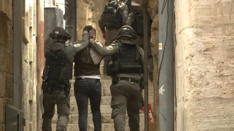 Correspondent Mark Stone says the situation in Jerusalem has prompted talk of the prospect of a third intifada.