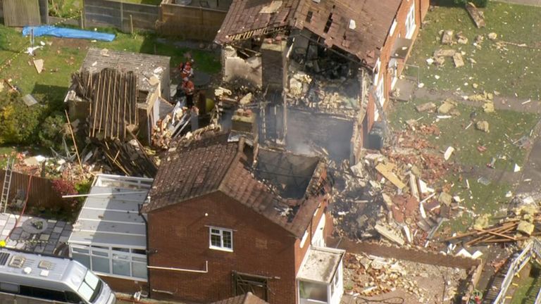 House explosion in Kent