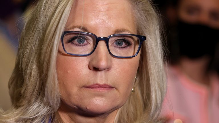 Liz Cheney has been removed from her senior role in Republican leadership