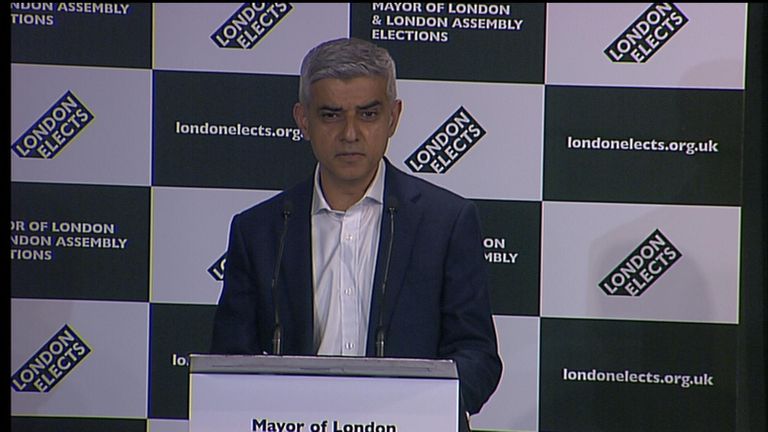 Election results: Sadiq Khan re-elected for second term as London mayor ...