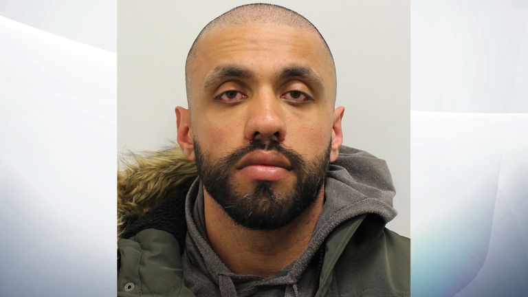 Kashif Mahmood joined the police force aged 21 but has now been jailed for eight years. Pic Met Police