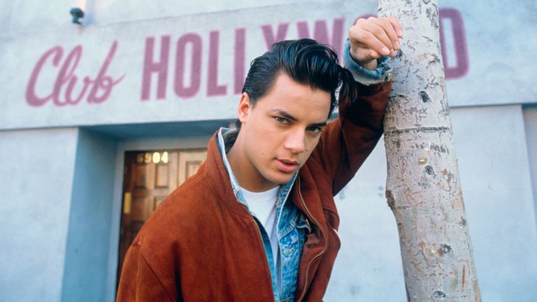 Nick Kamen in December 1986 in Los Angeles. Pic: AP